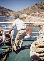 man on boat
